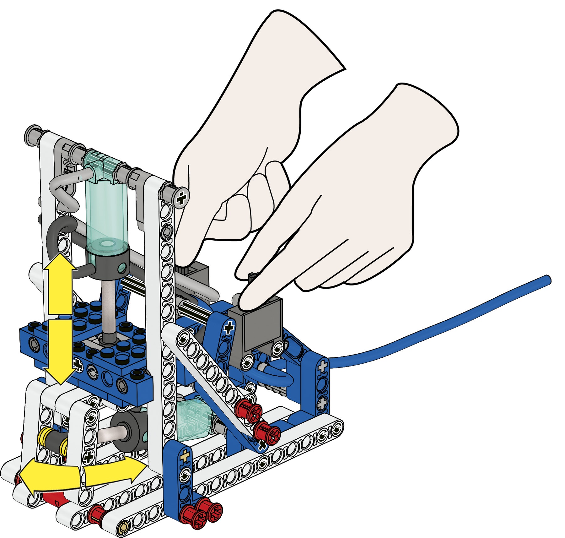 stamping-press-hands