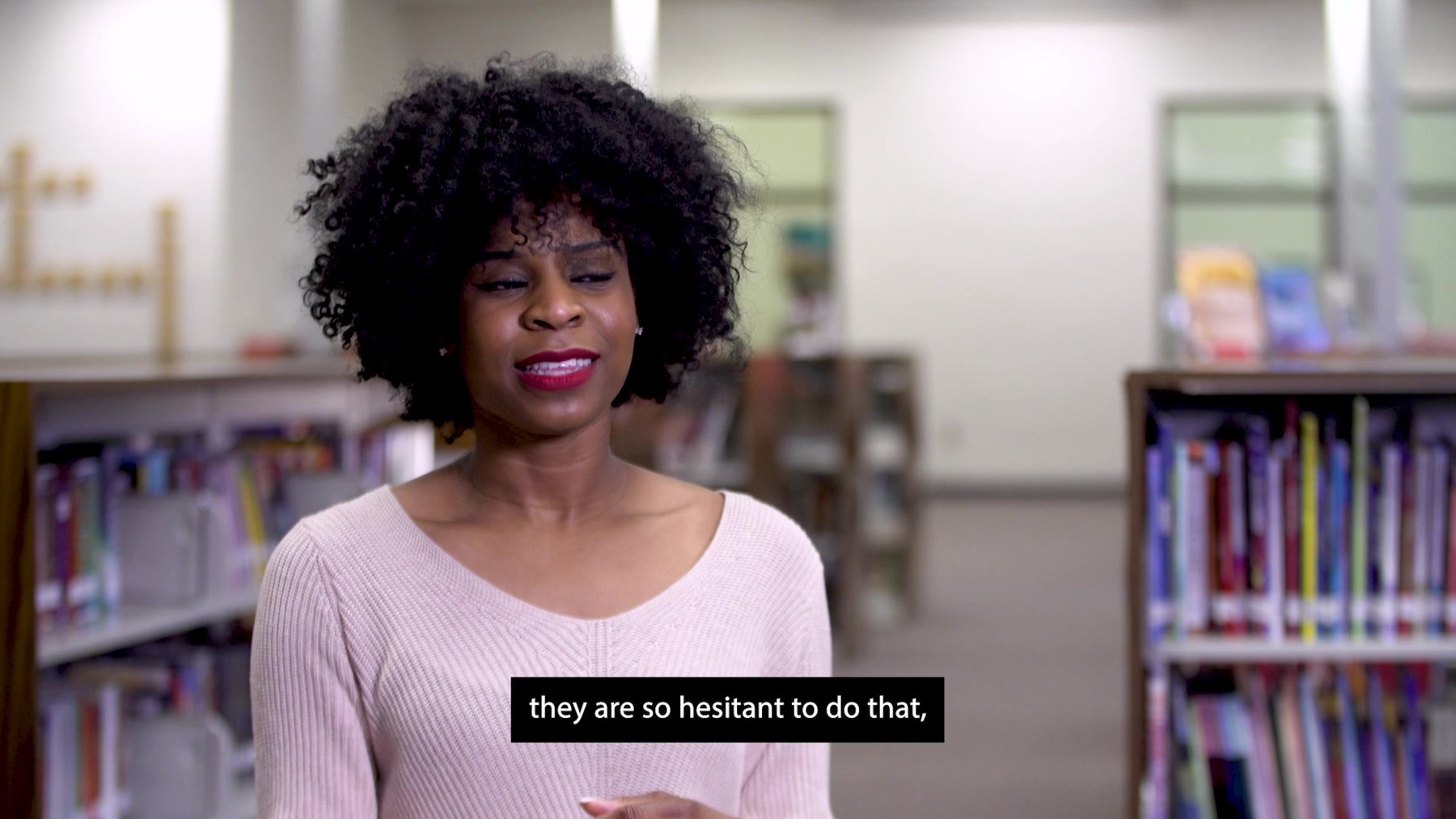 Watch how Sydney describes and models how to create a safe place for students to explore and make mistakes or not to know the answer.