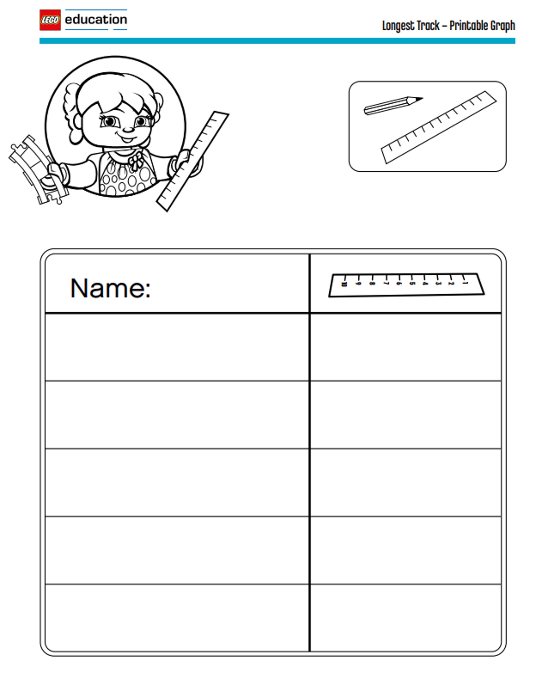 Longest-track---printable-graph