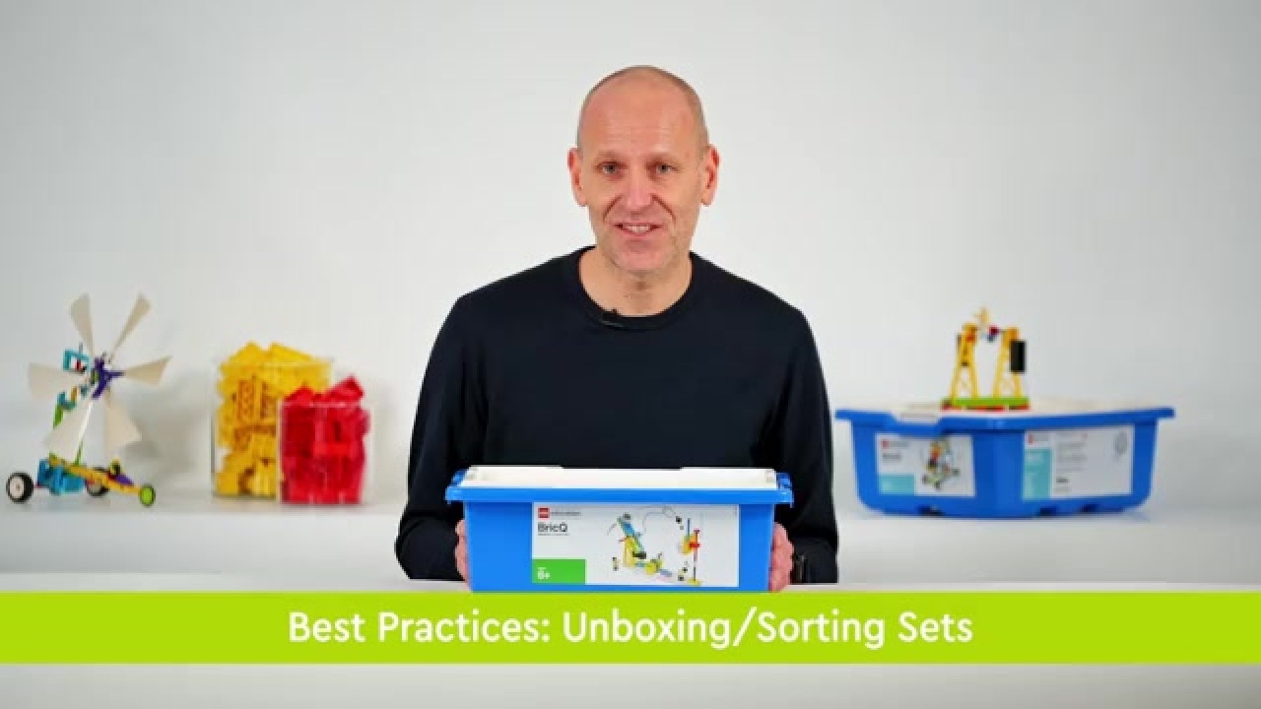 Unboxing and preparing the LEGO® Education BricQ Motion for classroom use. More videos like this can be found on our Professional Development platform.