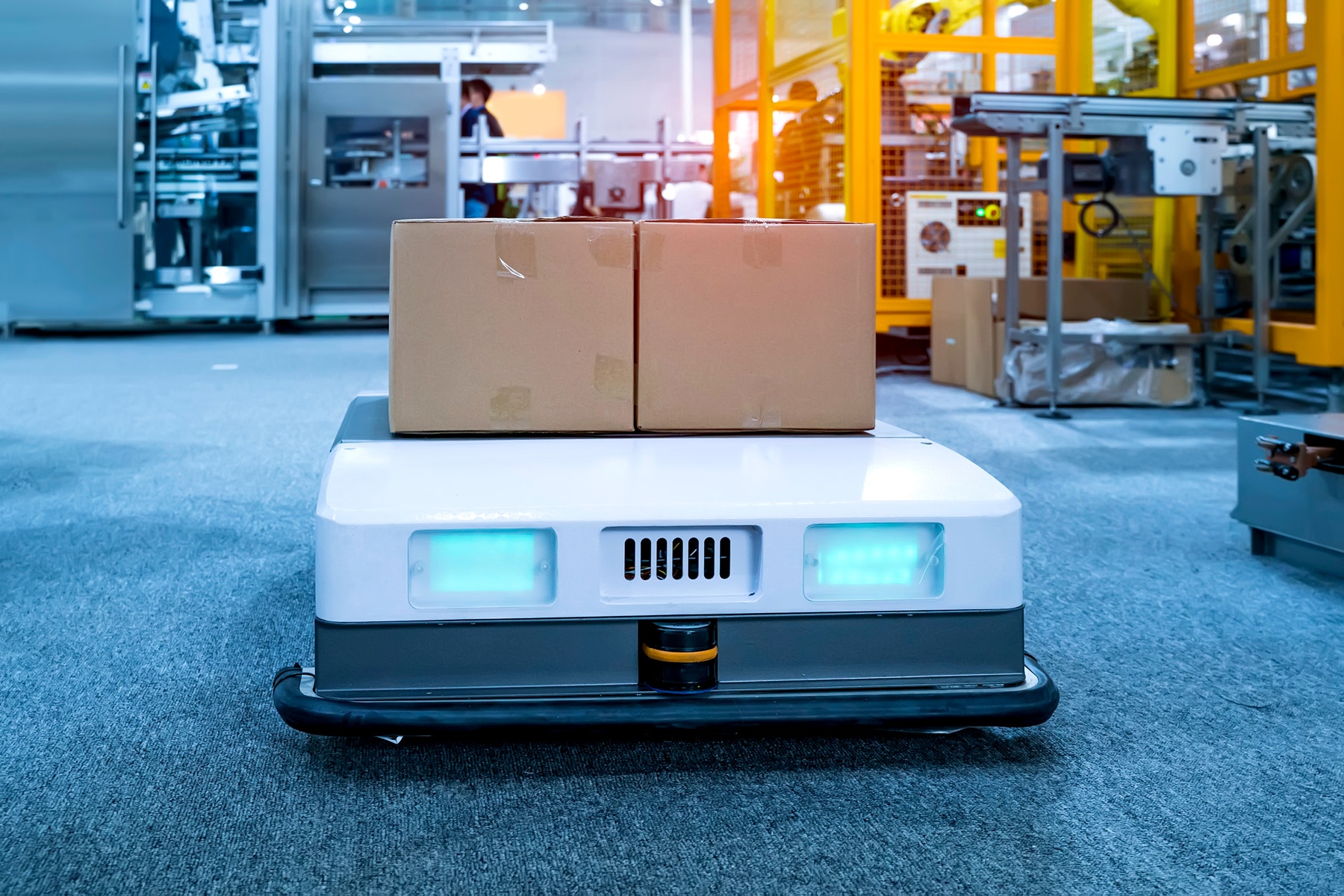 Le robot de l’usine