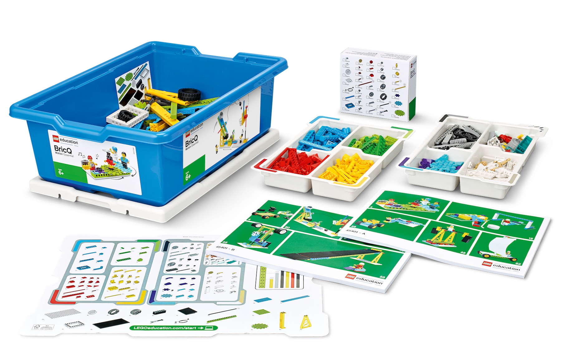 Overview of LEGO® Education SPIKE™ Prime including the bricks and lesson content.