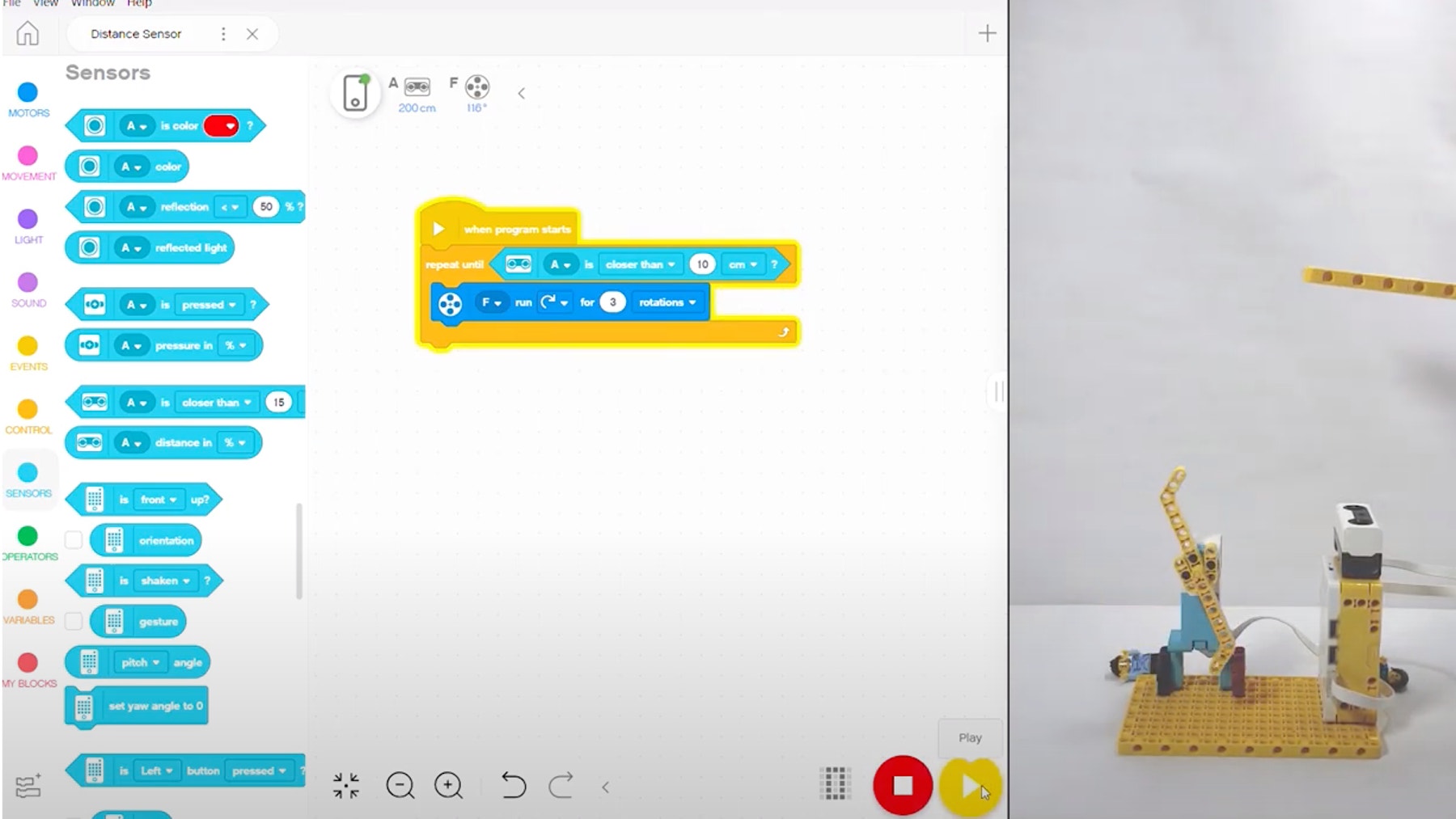 Lego spike prime discount programming