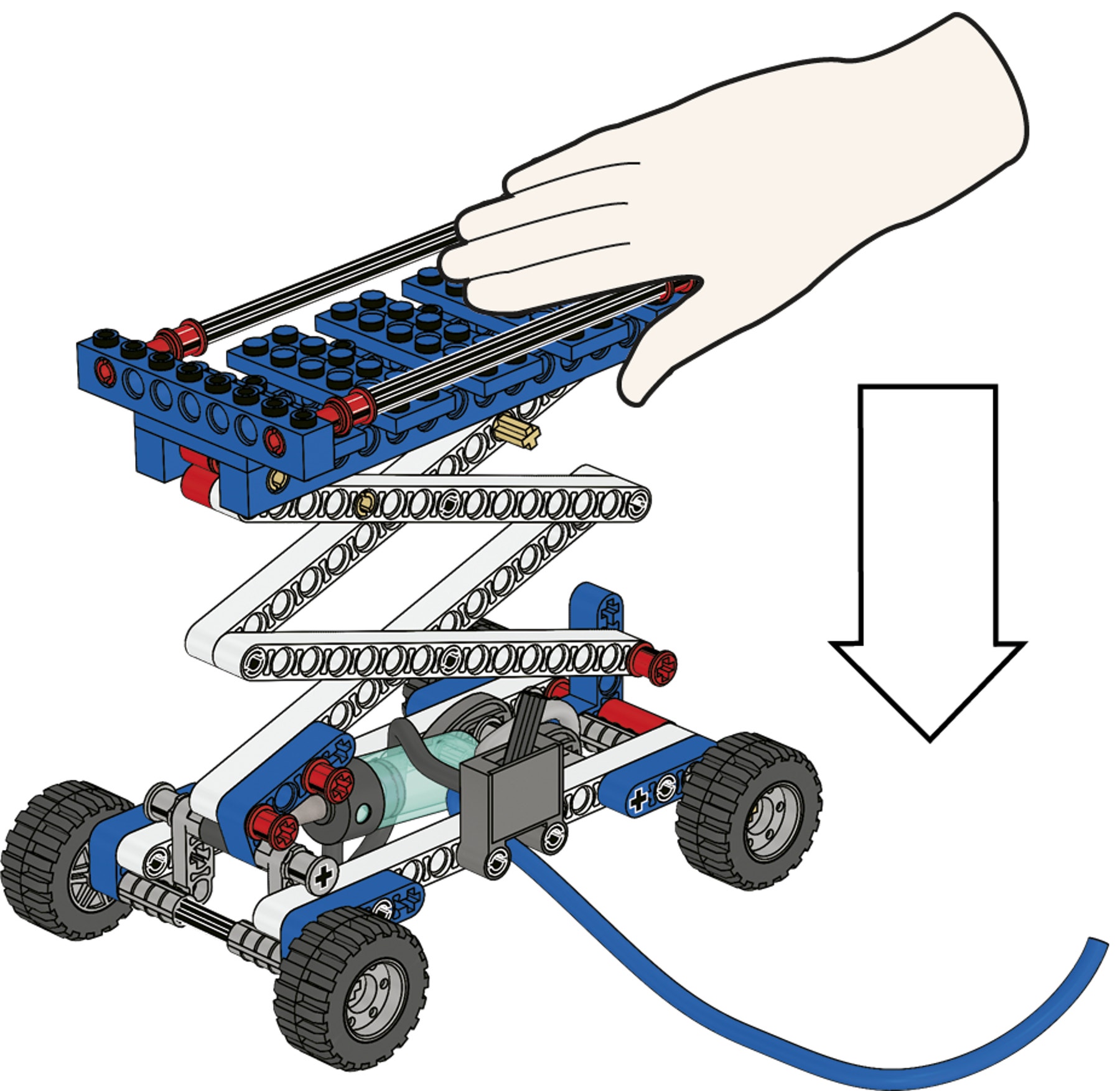 scissor-lift-hand-press