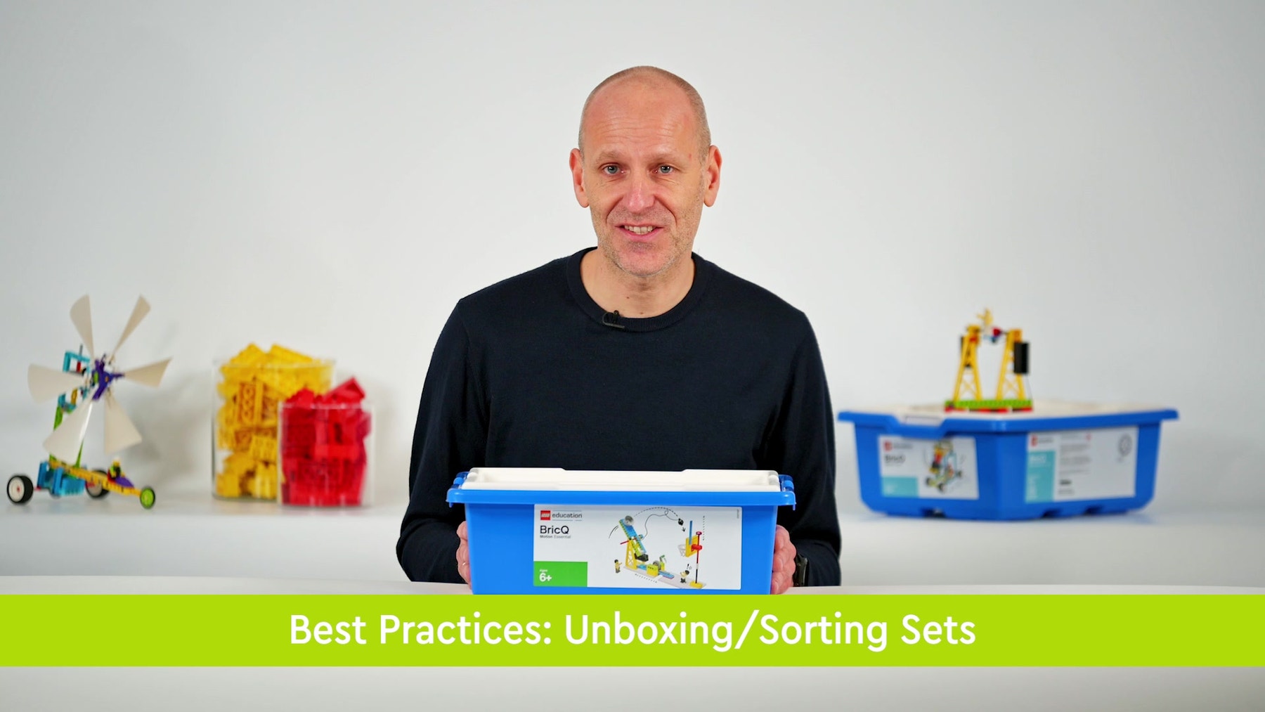 Unboxing and preparing the LEGO® Education BricQ Motion for classroom use. More videos like this can be found on our Professional Development platform.