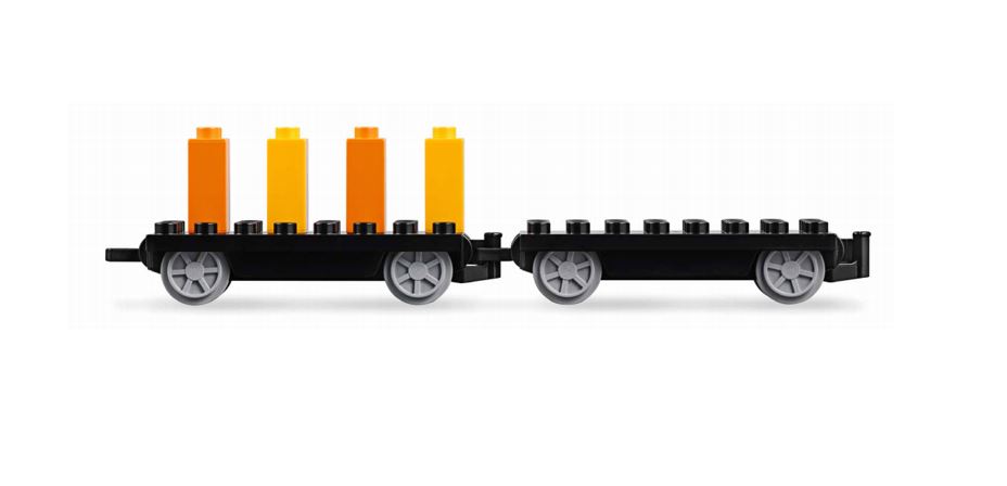 Lego sales train cars