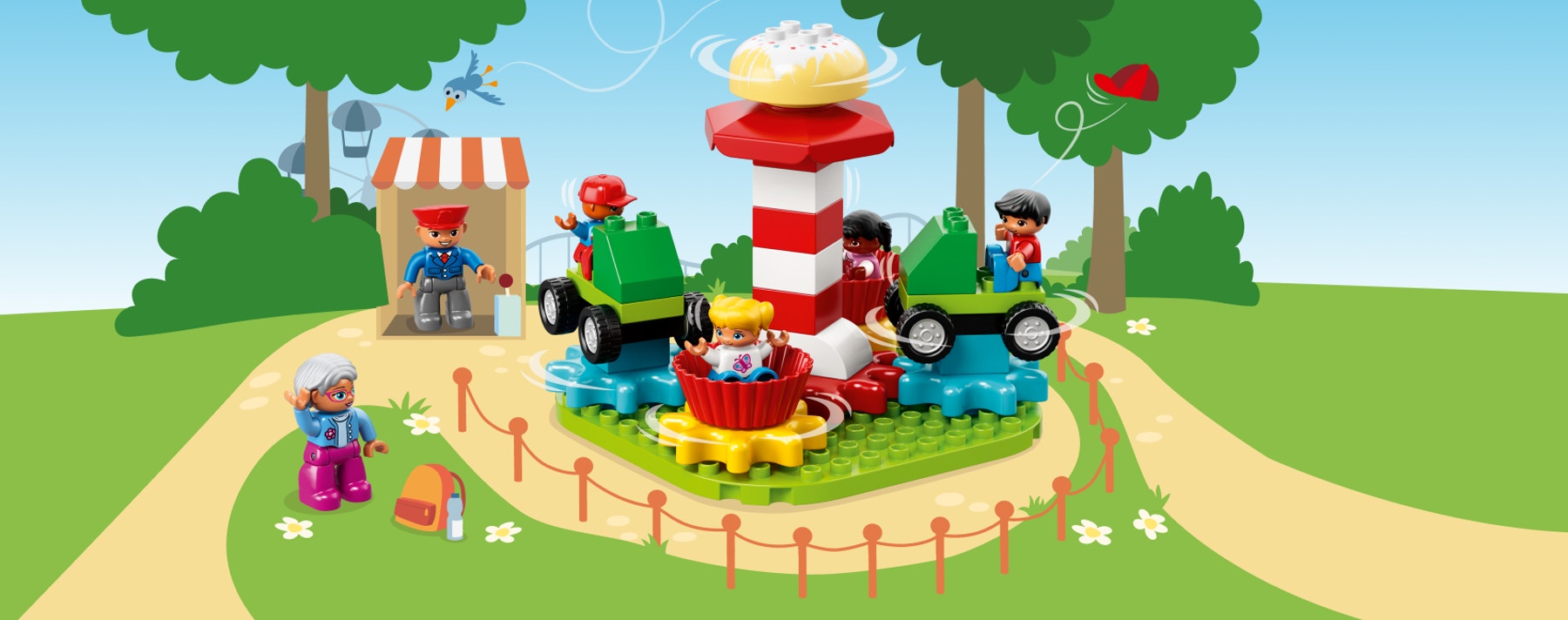 Lego duplo steam park deals