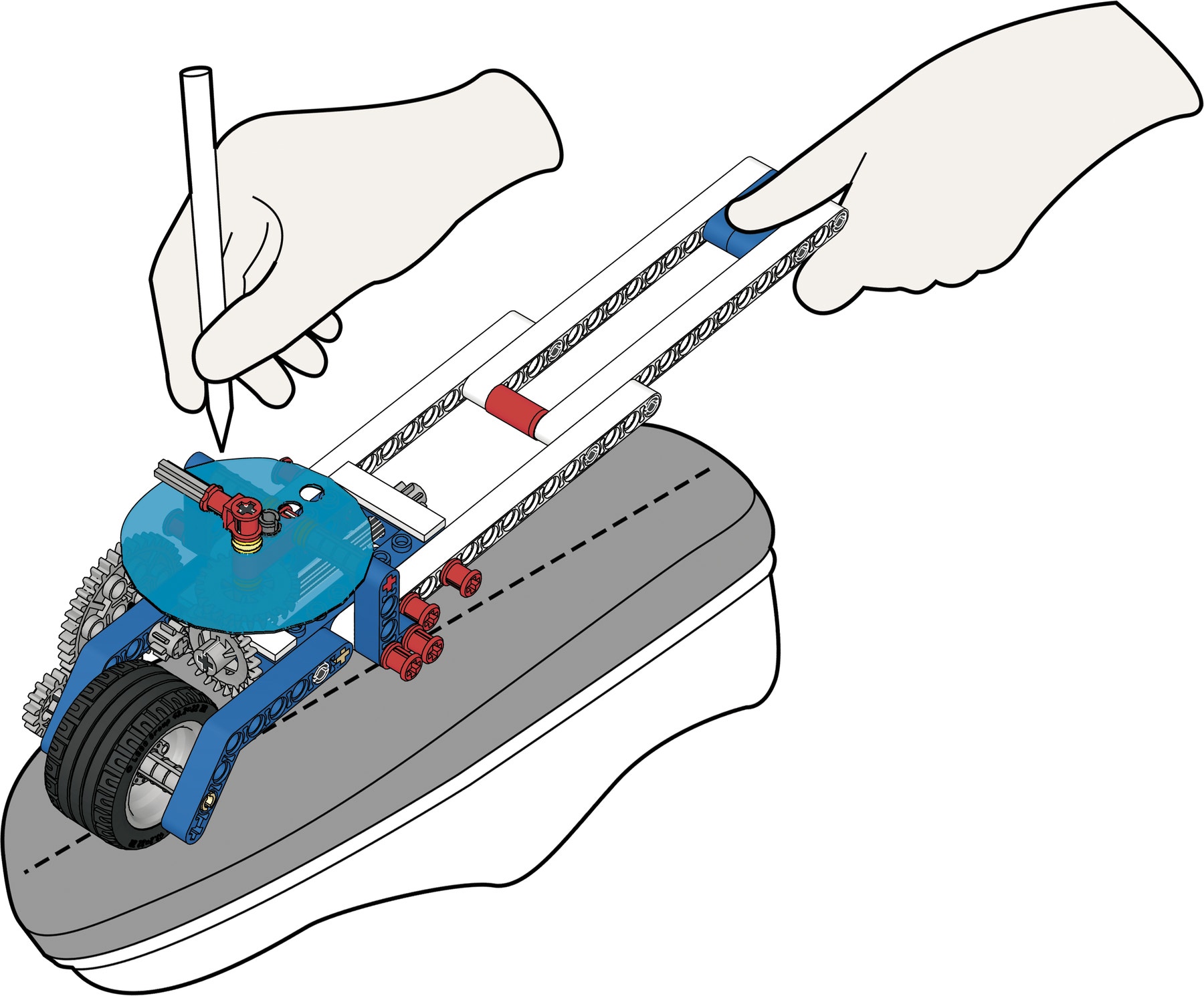 trundle-wheel-track-trace