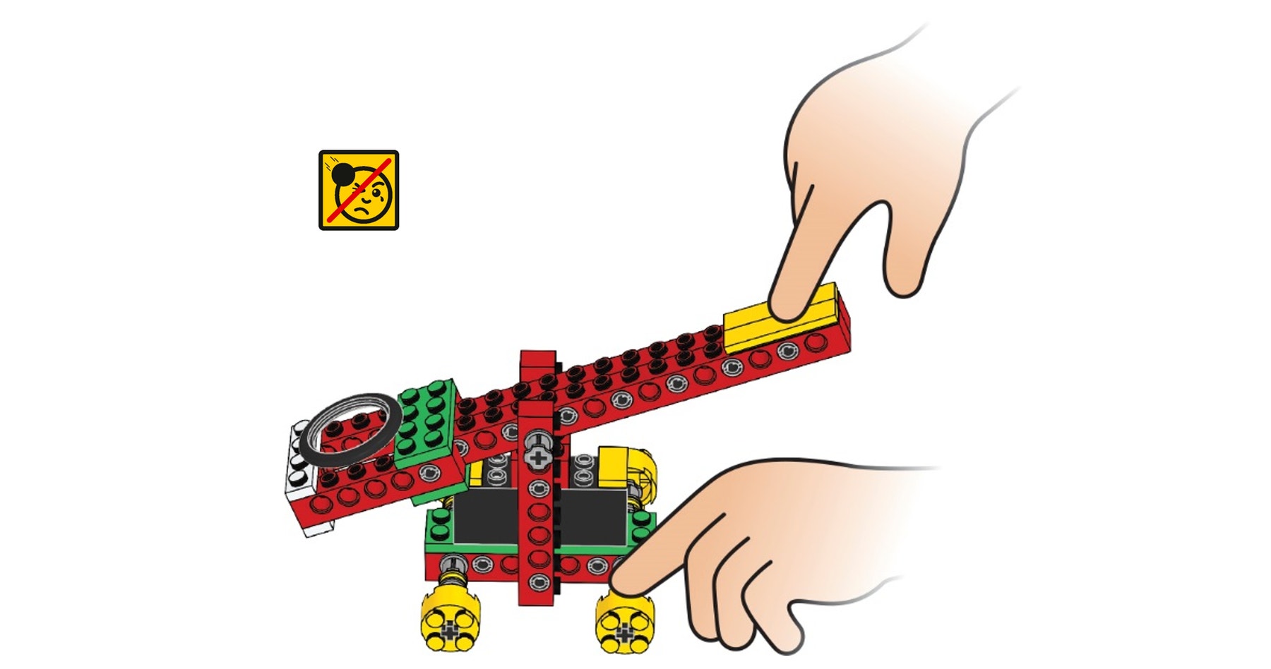 catapult-hands-warning