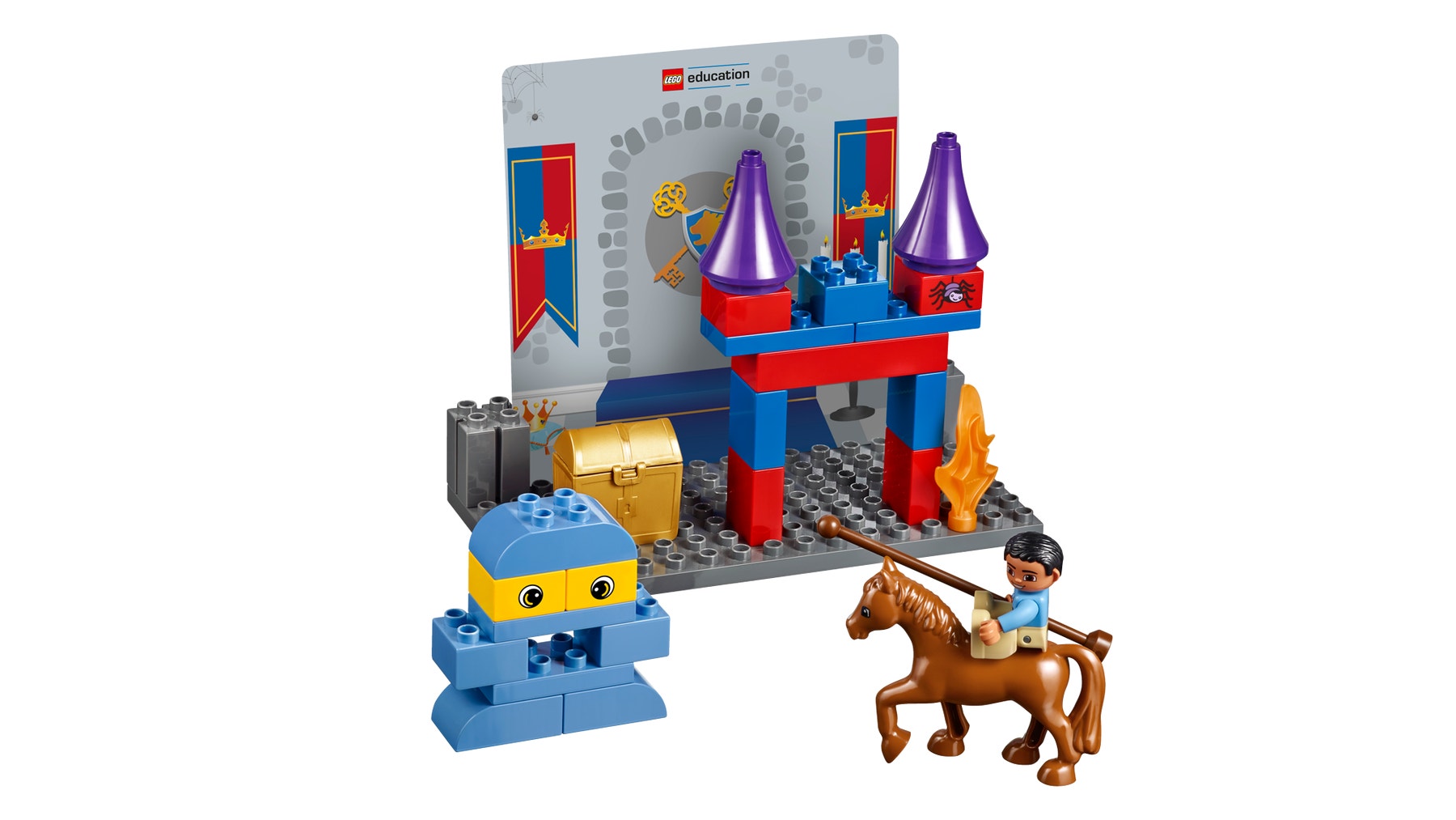 Knight and castle storytelling lesson