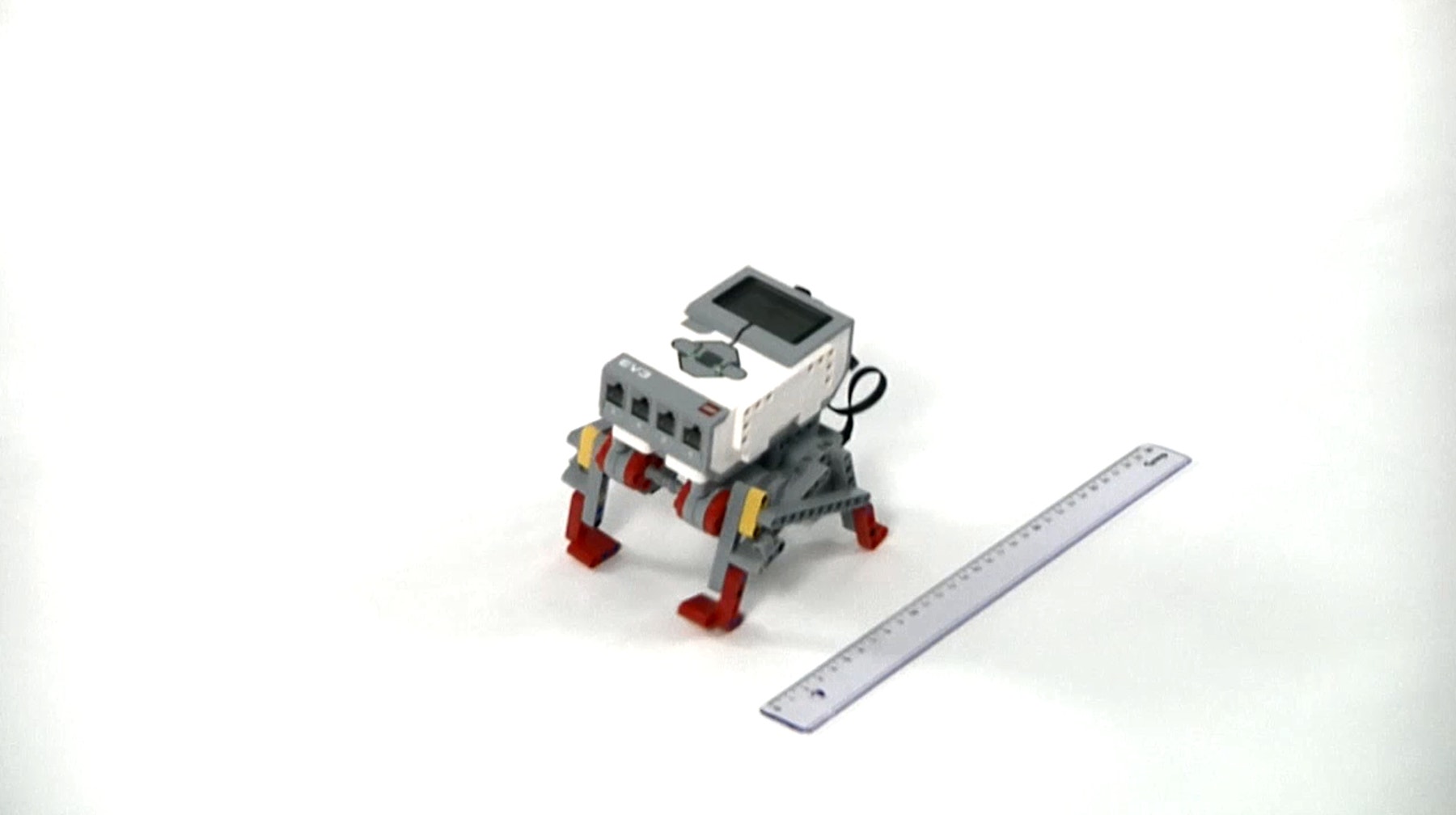 Шагающий робот ev3 схема